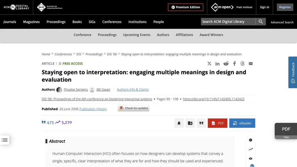 Staying open to interpretation